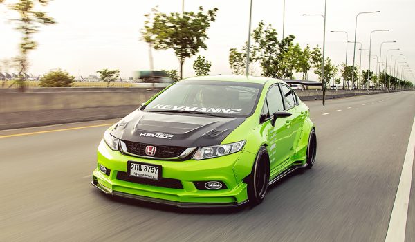 Full Wide Body Kit For Th Gen Civic Sedan Kevmannz