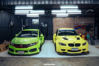 KevMannz K-01 (green) and K-03 (yellow).