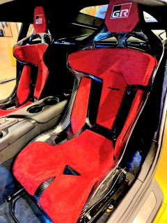 KevMannz GT-Max CF seats with plug&play rails and slider kit are perfectly installed to Liberty Walk Supra A90 (MK5) 🔥💥💯