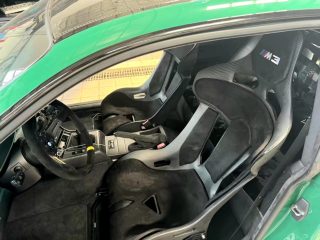 Matt CF Seats GT-Max in BMW E46 M3.