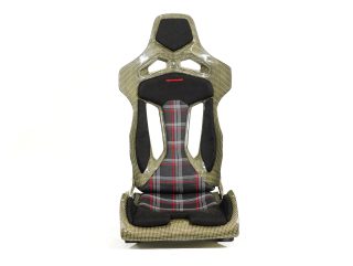 KevMannz GT-Touring series brings you a true "Reclinable Full Carbon Fiber Bucket Seat", masterfully crafted from lightweight, high-strength full carbon fiber. Designed specifically for enthusiasts who demand high rigidity and aggressive styling without sacrificing ergonomic adjustability for the street.
Key Features:
- Full Carbon Fiber Construction: Maximum strength, minimum weight. You can completely customize the carbon fiber pattern! Choose from Regular CF, Forged CF, Forged CF with color flakes, Honeycomb CF, or Kevlar.
- Granular Carbon Customization: Want a truly bespoke, two-tone carbon look? The middle part of the back side, as well as the recline hinge covers and seat belt slots, can be customized to feature a completely different carbon fiber pattern from the main seat shell!
- Recline Mechanism: Get the aggressive look of a bucket seat with the adjustable comfort of a touring seat for your perfect driving position.
- Alcantara Padding & Stitching: Sink into luxurious comfort. Fully customize the color of your Alcantara padding and thread, and choose from 8 available stitching styles to perfectly match your interior, classic tartan plaid and houndstooth inserts are also available to choose, every detail is in your hands.
- Personalized Logos: Make it truly yours! You can put any custom logo on the headrest and backrest padding.
- We can provide plug&play rails and slider kit as an optional.
"Design it your way. Configure your seats with us now."
#KevMannz #GTTouring #CarbonFiber #BucketSeats #RacingSeats