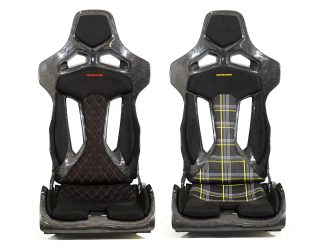 Red Diamond Stitch 🔴 or Yellow Plaid 🟡?
The KevMannz GT-Touring offers the ultimate freedom to design your dream interior. These Reclinable Full Carbon Fiber Bucket Seats feature our stunning Honeycomb Carbon shell, built and customized to your exact vision. 🚀
Limitless possibilities. Zero compromises. We're showcasing two unique configurations:
🔴 The Left: Aggressive black Alcantara with a striking red diamond stitch and matching red logo.
🟡 The Right: Sleek black Alcantara paired with a vibrant, classic yellow plaid insert and matching yellow logo.
👇 What does your dream seat look like? Describe your perfect configuration below!
#KevMannz #GTTouring #CarbonFiberSeats #CustomSeats #HoneycombCarbon
