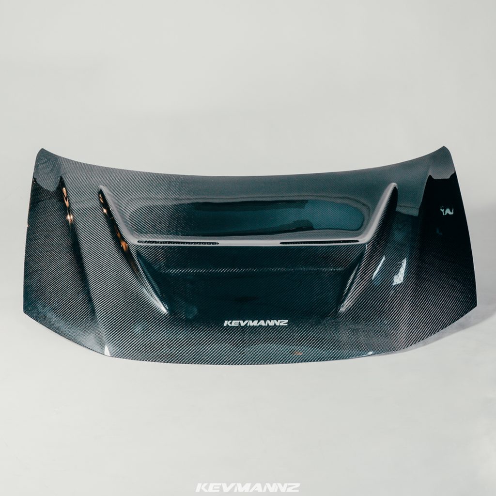 Carbon fiber hood Basic vented style for 9th gen Civic Sedan 20122025