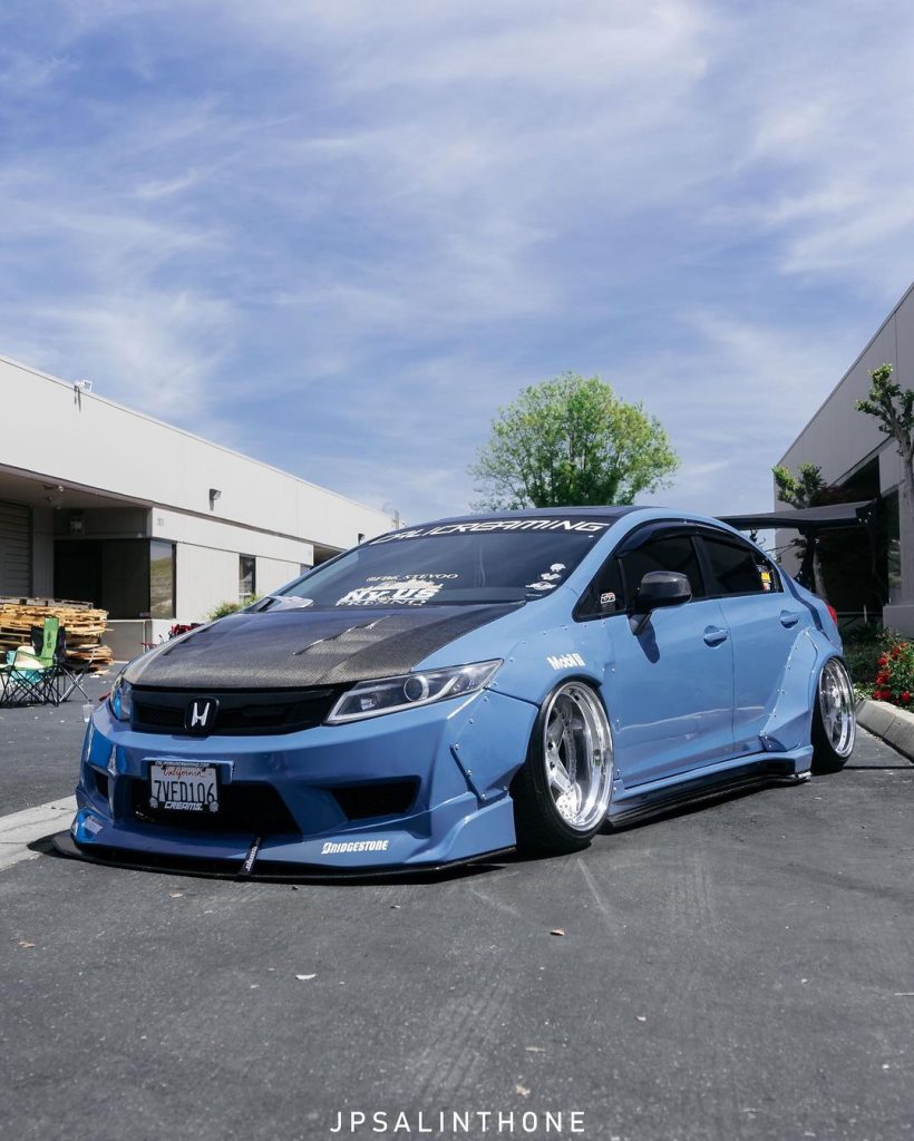 Beginner Wide Body Kit for 9th gen Civic Sedan 1215 Kevmannz