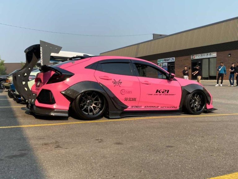 Full Wide Body Kit for 10th gen Civic Hatchback 1620 (Full Carbon Fiber) Kevmannz