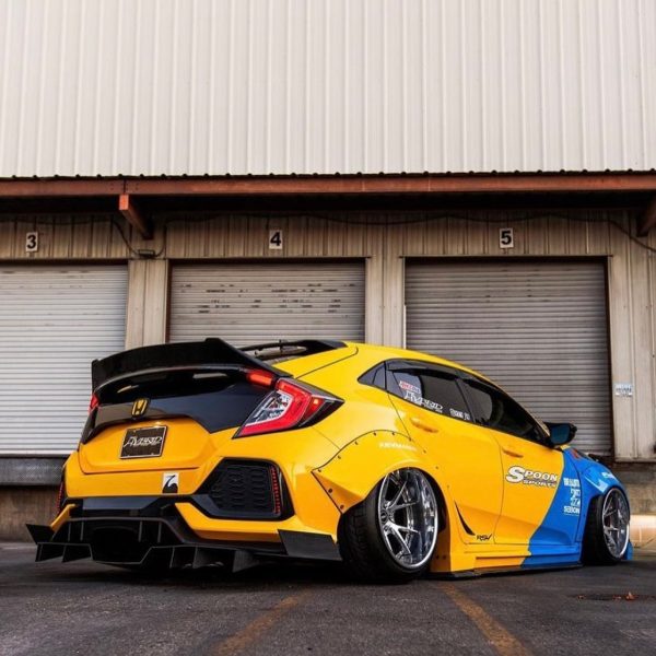 Beginner Wide Body Kit for 10th gen Civic Hatchback 16-20 - Kevmannz