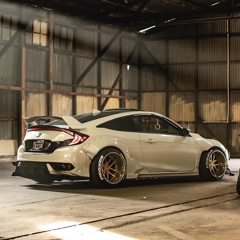 Beginner Wide Body Kit For 10th Gen Civic Coupe 16 20 Kevmannz