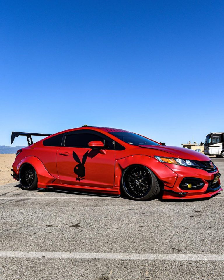 Beginner Wide Body Kit For 9th Gen Civic Coupe 14 15 Kevmannz 8898