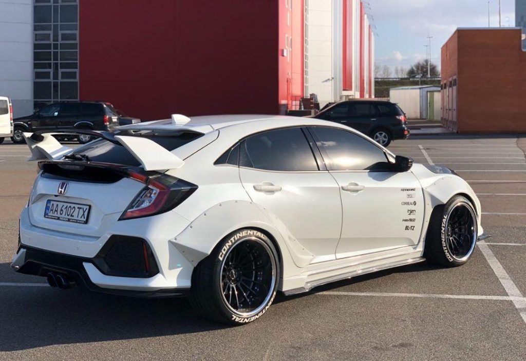 Beginner Wide Body Kit for 10th gen Civic Hatchback 16-20 - Kevmannz