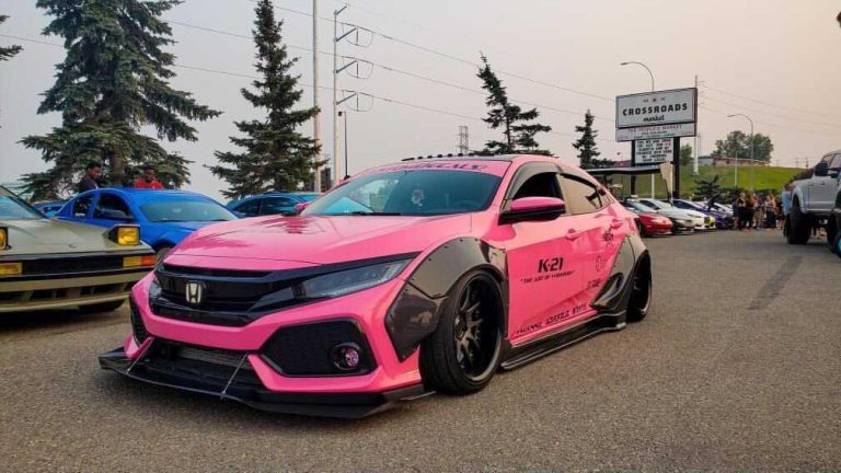 Full Wide Body Kit for 10th gen Civic Hatchback 16-20 (Full Carbon ...