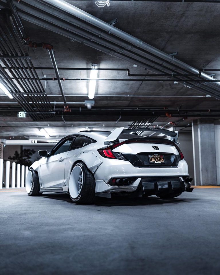 Beginner Wide Body Kit for 10th gen Civic Coupe 1620 Kevmannz