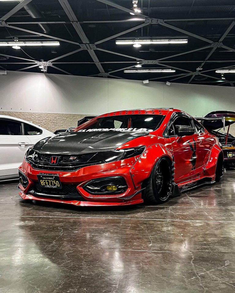 Beginner Wide Body Kit for 9th gen Civic Coupe 1415 Kevmannz