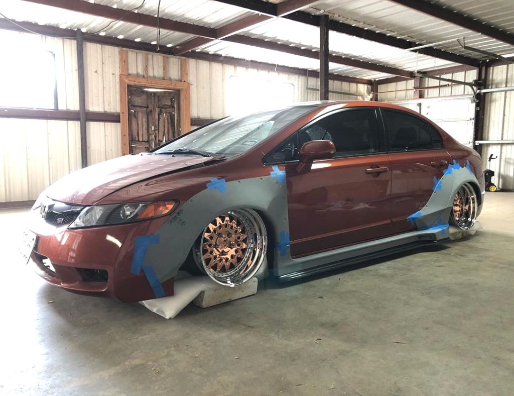 Beginner Wide Body Kit For Th Gen Civic Sedan For Both Fa Usdm And Fd Fd Jdm