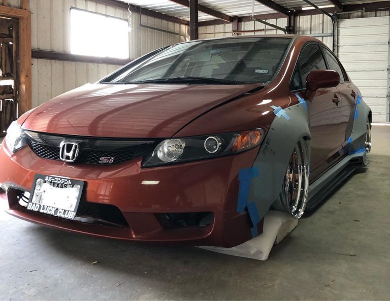 Beginner Wide Body Kit for 8th gen Civic Sedan 2006-2011 (for both FA5 ...