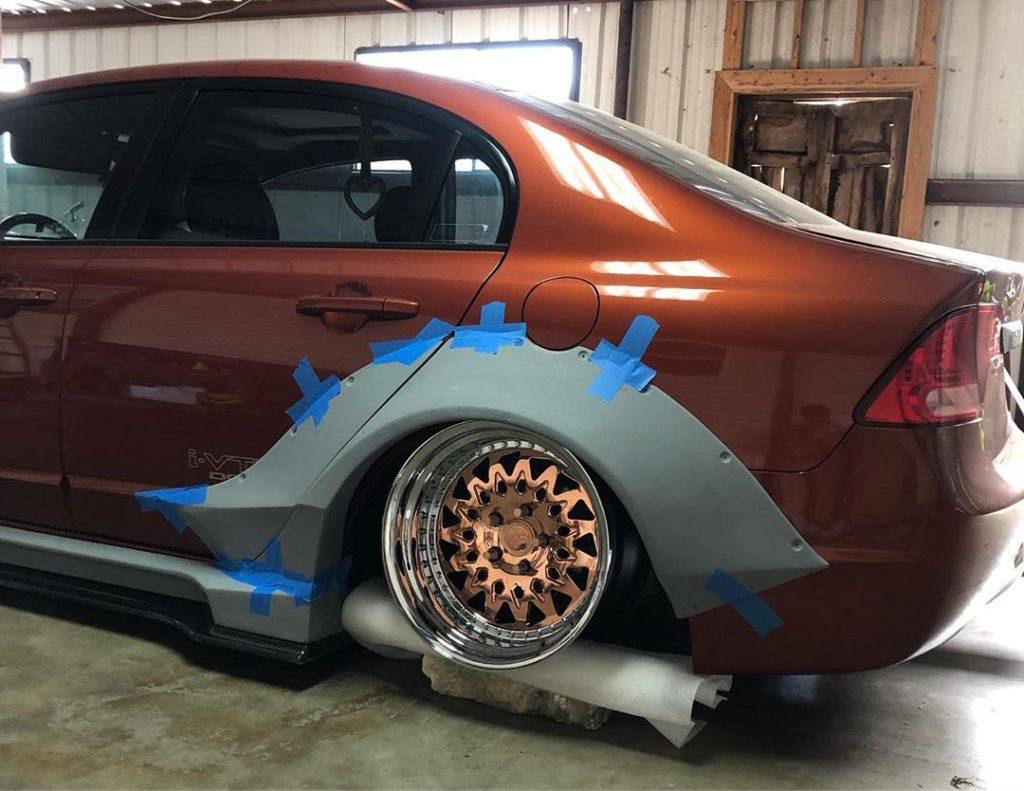 Beginner Wide Body Kit For Th Gen Civic Sedan For Both Fa Usdm And Fd Fd Jdm