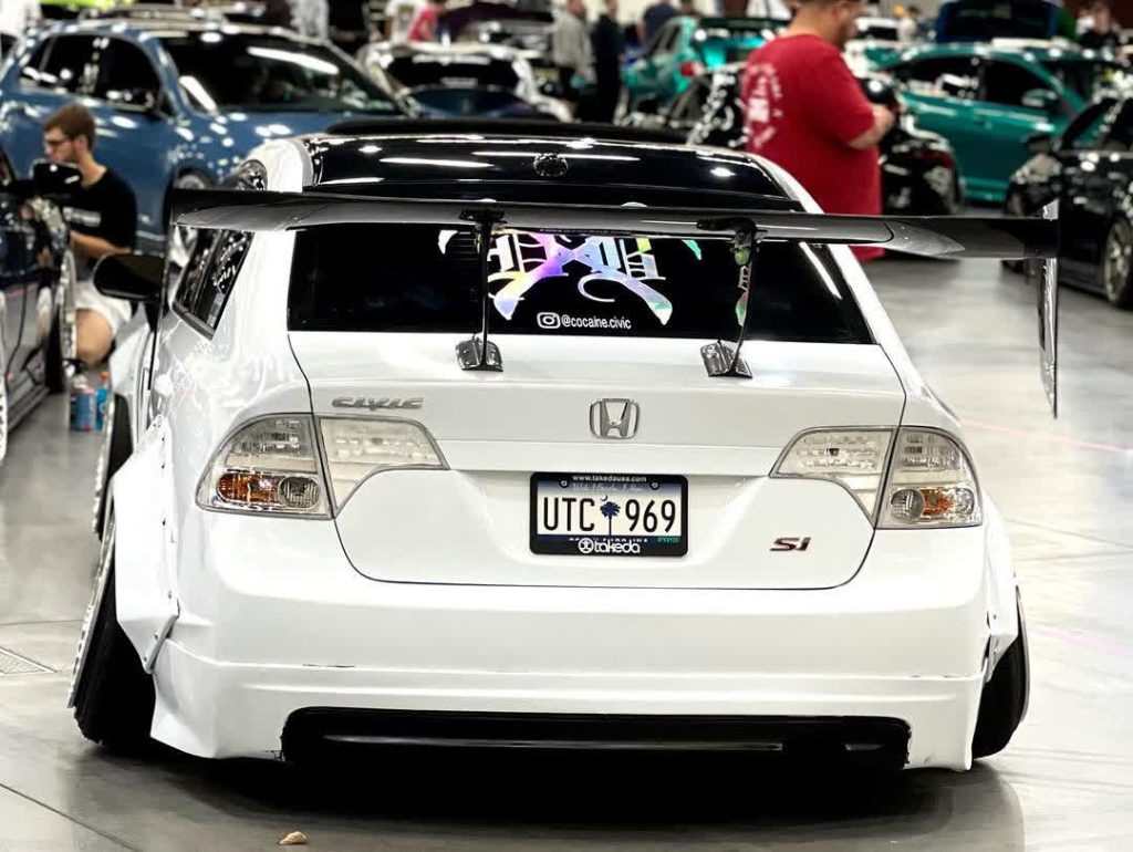 Beginner Wide Body Kit For Th Gen Civic Sedan For Both FA USDM And FD FD JDM