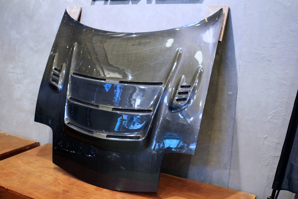 CF Hood – Mod-X vented style for RX-7 (FD3S) – Kevmannz